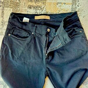 Joe’s Jeans black brushed cotton 5 pocket jean
